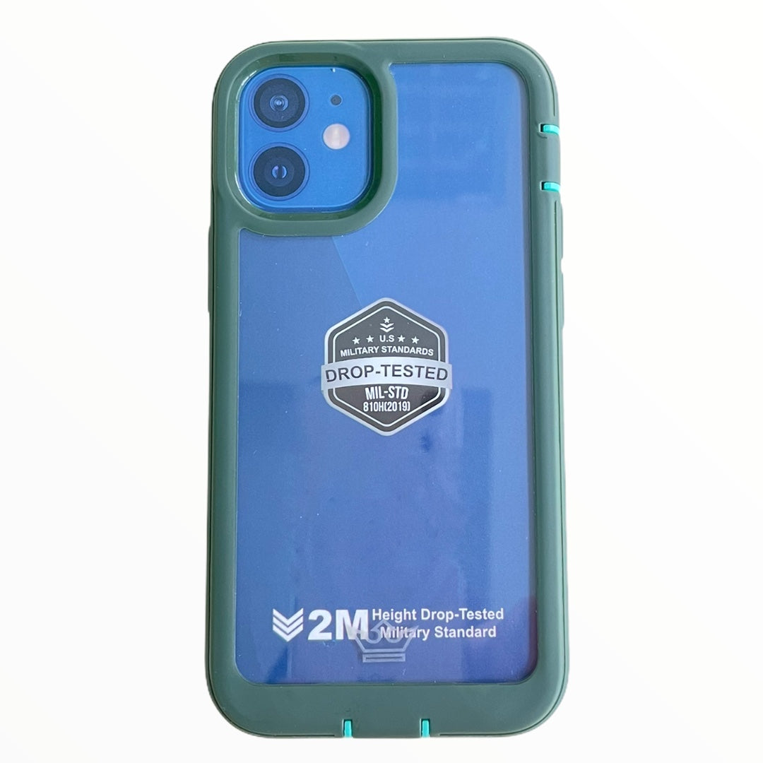 Estuche proteccion el rey warrior a prueba de impactos apple iphone 12 mini color verde Shop name