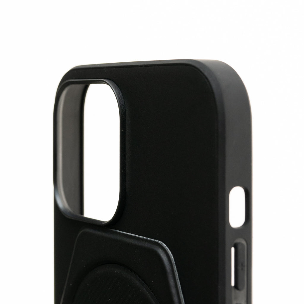 Estuche celulares generico magsafe funda con holder compatible con apple iphone 12 pro max color negro