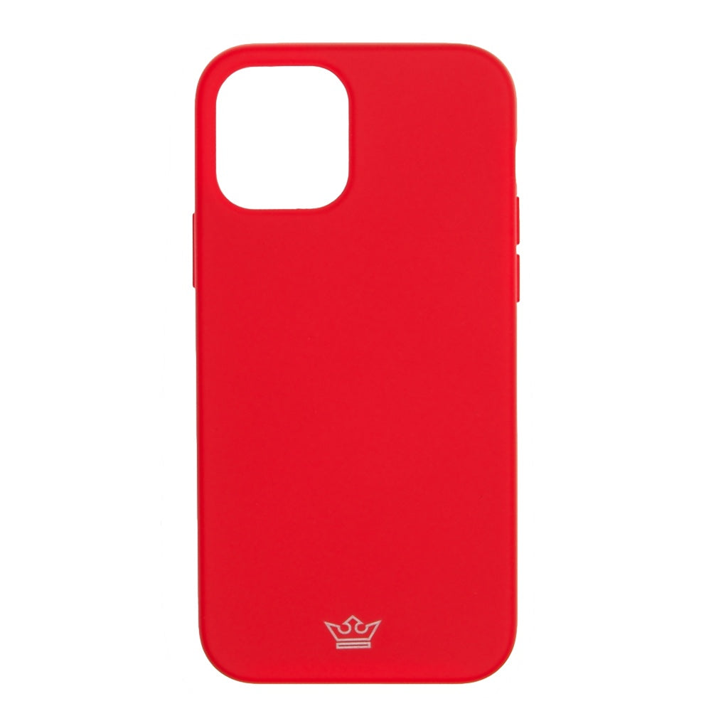 Estuche Silicona El Rey Para iPhone 12 Mini Rojo Protección Extra Shop name
