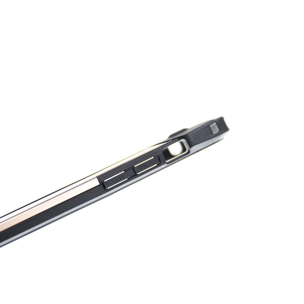 Estuche clasico el rey impact 10 metros de proteccion apple iphone 13 pro max color negro / dorado Shop name