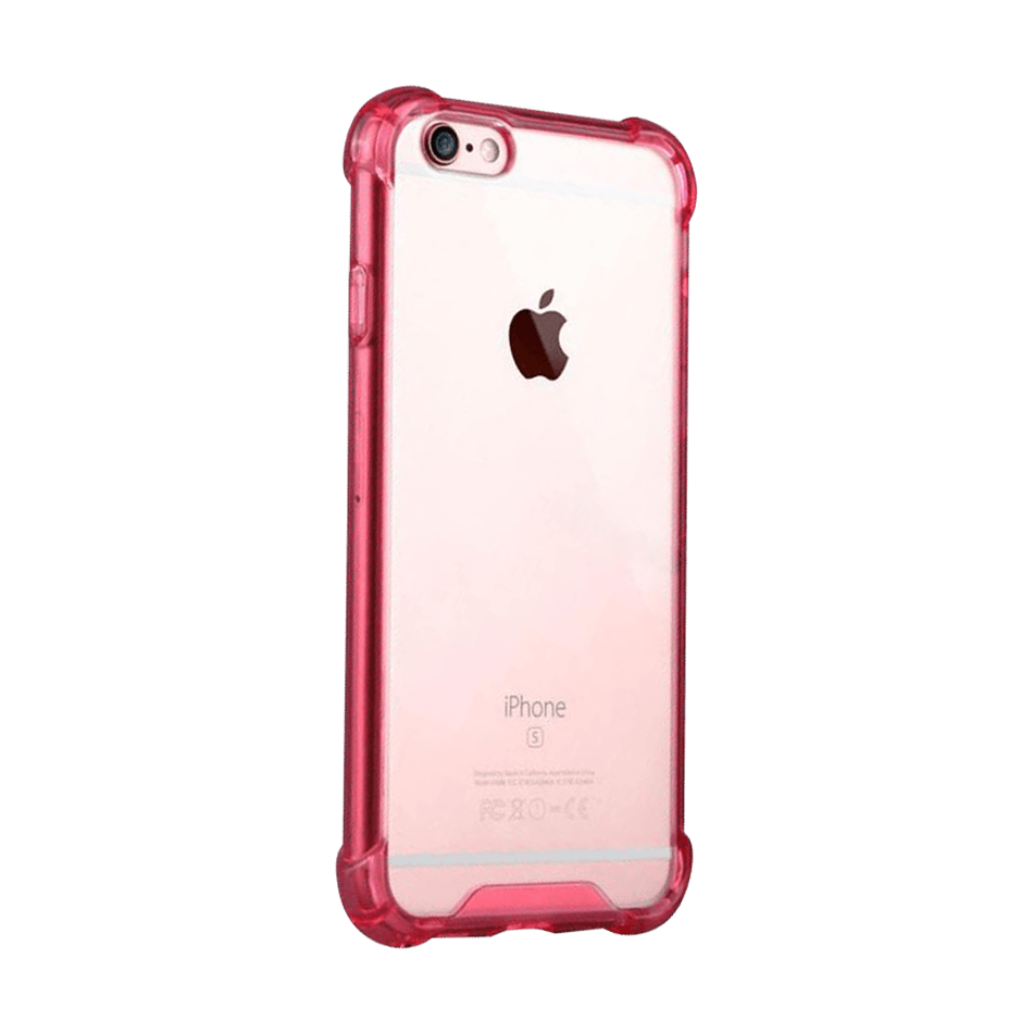 Estuche proteccion el rey hard case reforzado apple iphone 6 color rosado