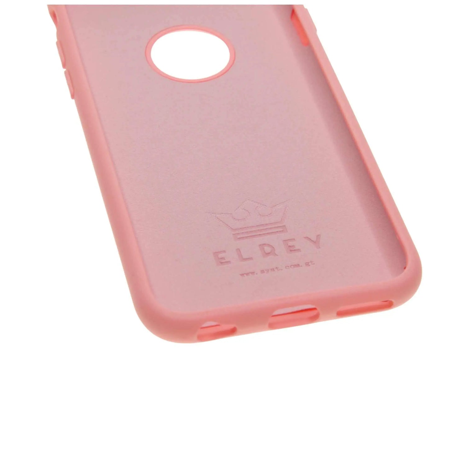 estuche silicon el rey silicon apple iphone 6 plus color rosado Shop name
