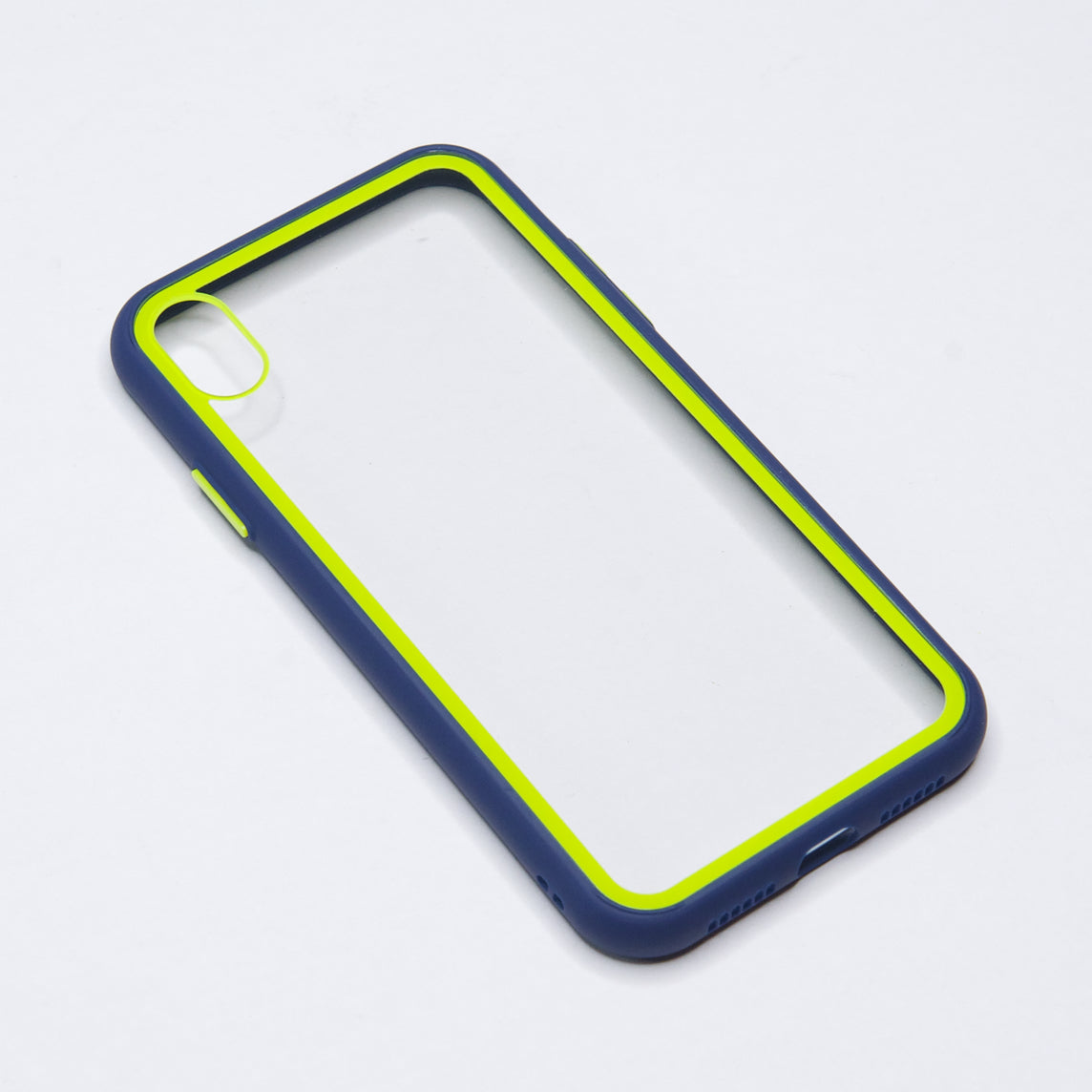 El Rey Estuche Transparente Para iPhone XS Max Color Azul Shop name