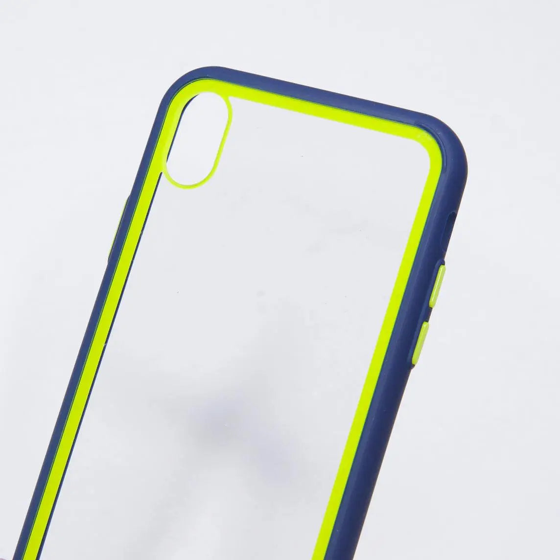 estuche transparente el rey apple iphone xs max color azul / transparente Shop name