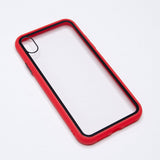Estuche transparente el rey apple iphone xs max color rojo / transparente  Shop name