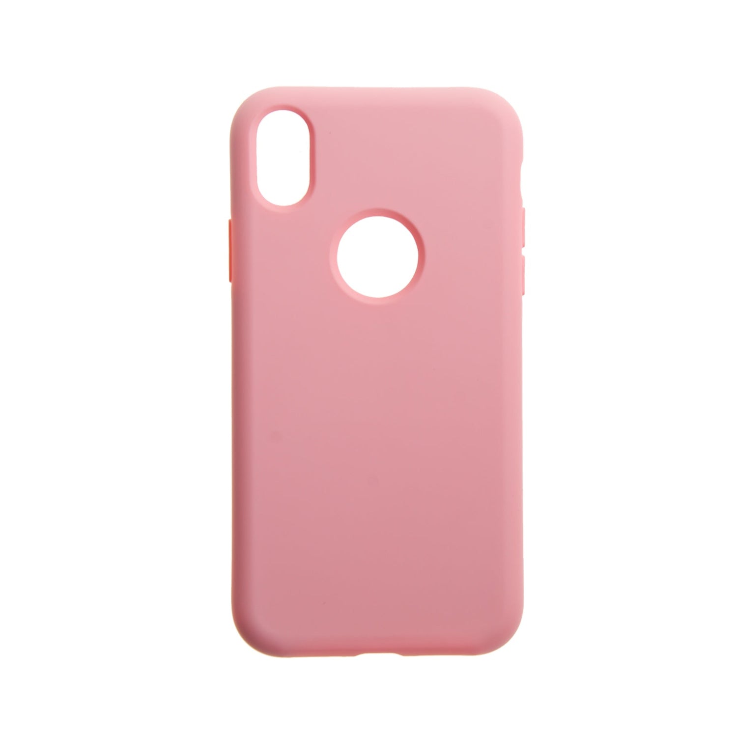Estuche silicon el rey silicon apple iphone xs color rosado Shop name
