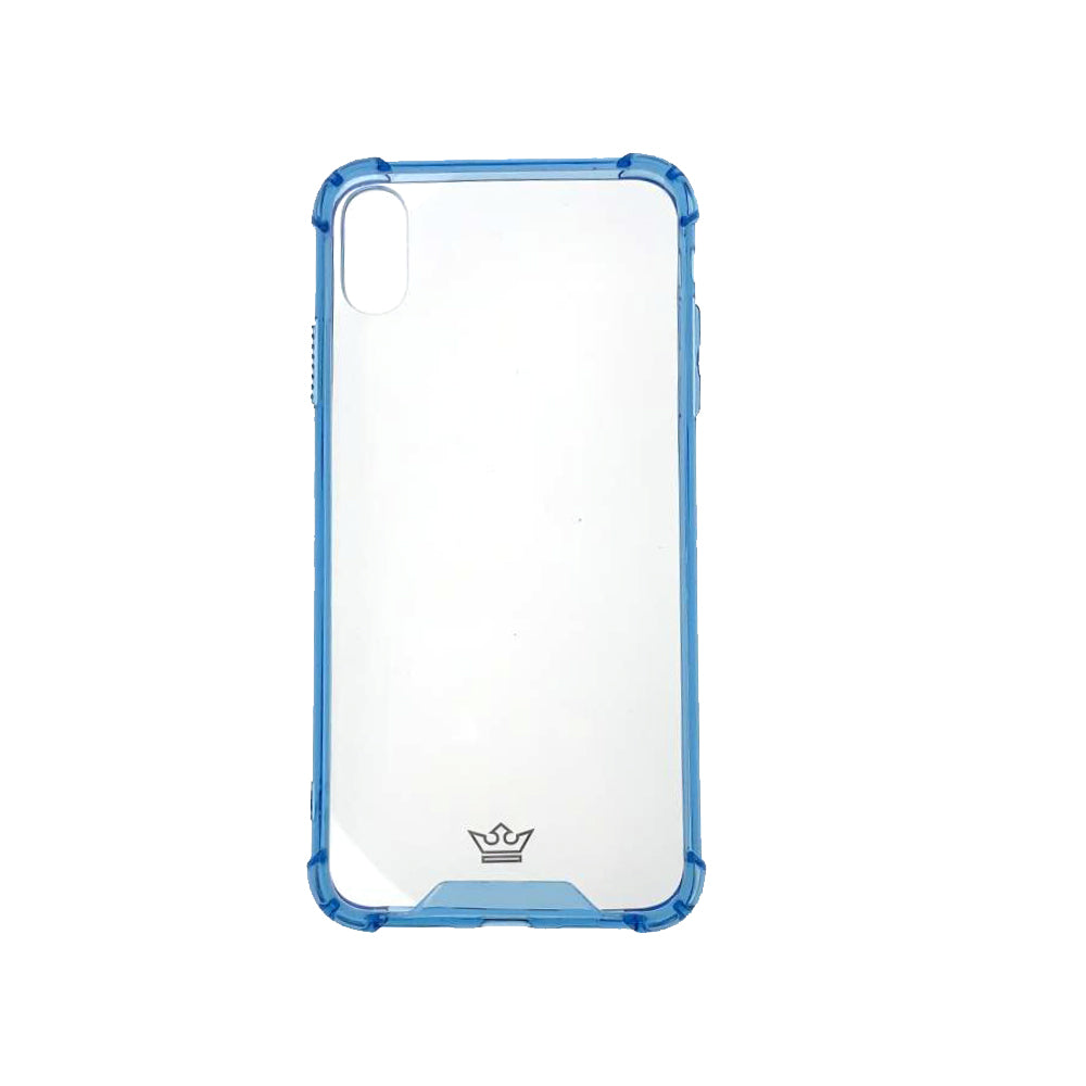 Estuche proteccion el rey hard case reforzado apple iphone xs max color azul Shop name