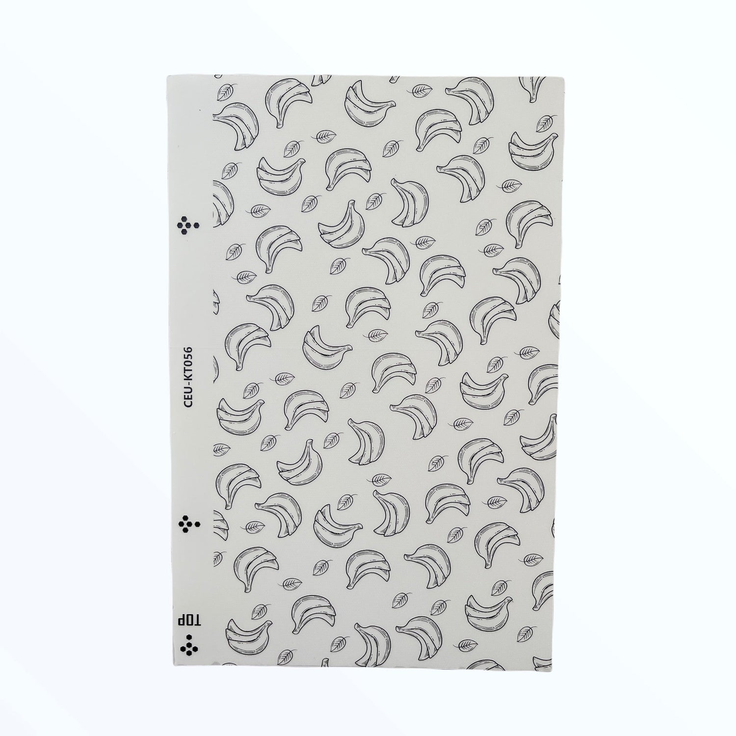 Lamina parte trasera lensun film ppda deluxe banano y hojas color negro  Shop name