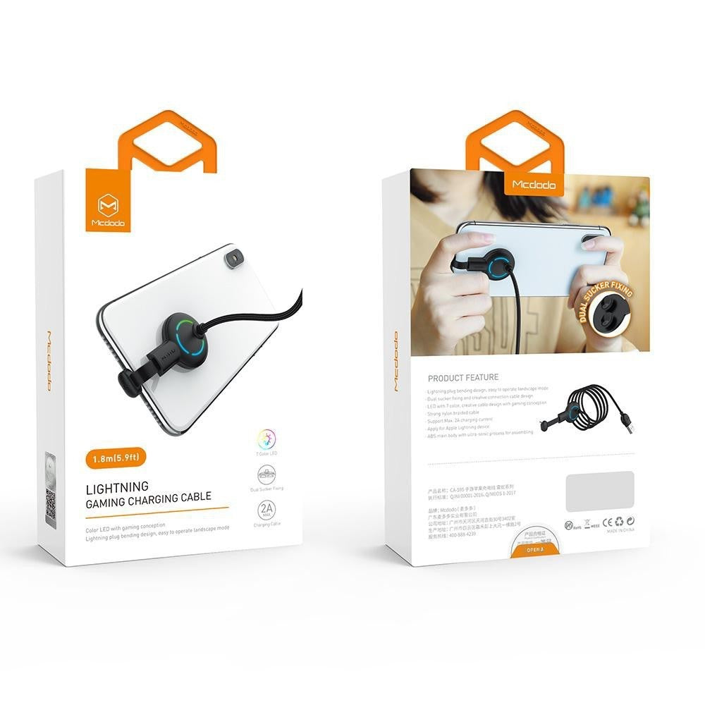 Cable mcdodo gaming ca 5951 lighting 1.5m datode carga de sincronizacion Shop name