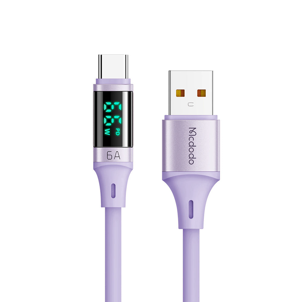 Cable mcdodo adaptador usb a lightning 1.2m pd digital hd morado Shop name