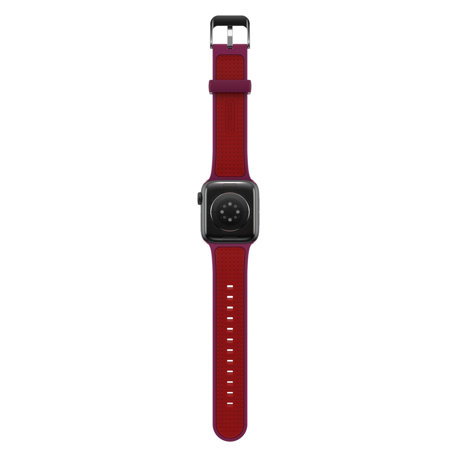 Accesorio otterbox pulsera silicon all day band apple watch 42 / 44 / 45 mm color fucsia / rojo  Shop name