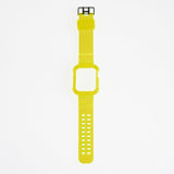 Accesorio generico pulsera con bumper rugged apple watch 44 mm color verde neon  Shop name