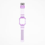 Accesorio generico pulsera con bumper rugged apple watch 42 mm color morado  Shop name