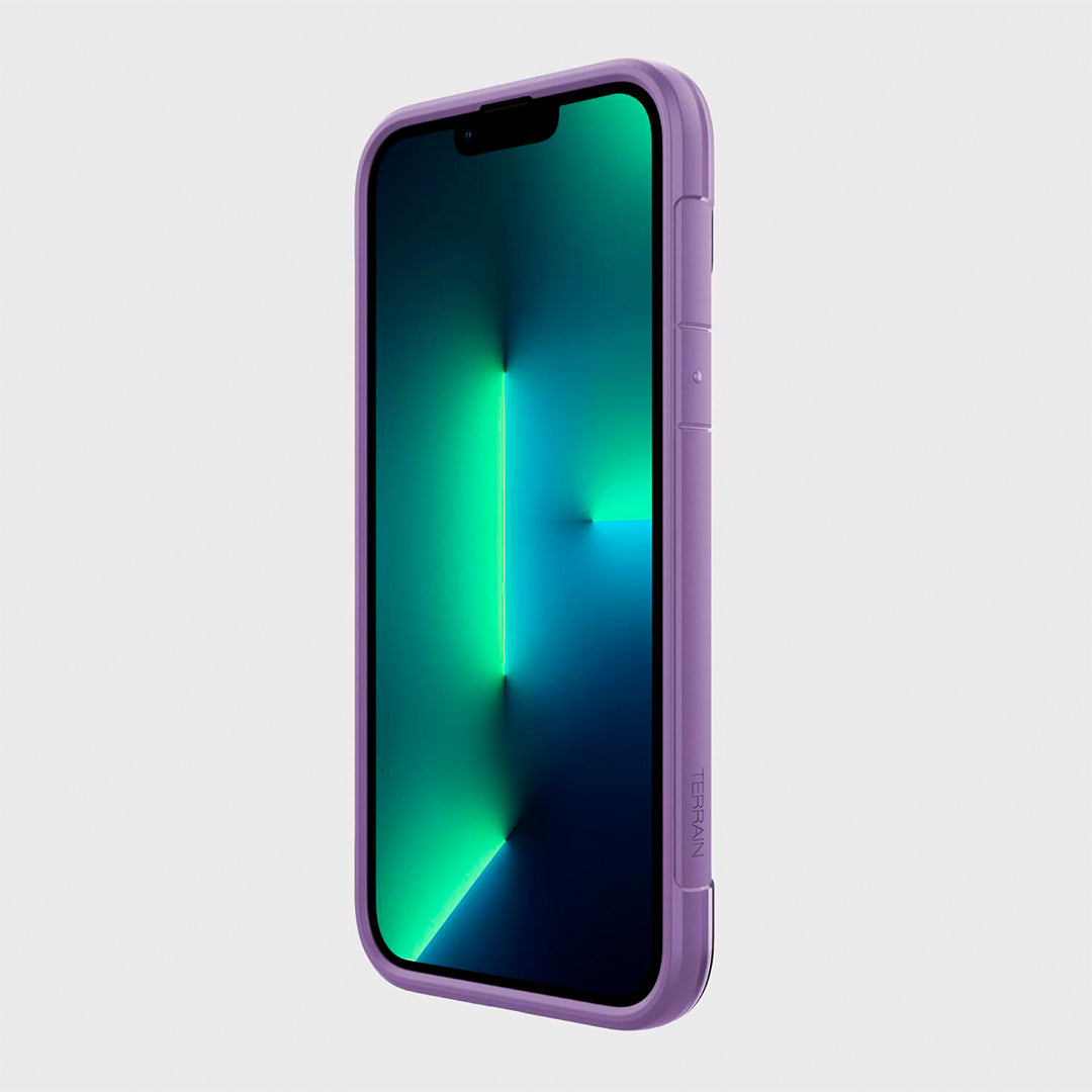 Estuche Clásico Xdoria Raptic Terrain para iPhone 13 Pro Max Color Morado Shop name