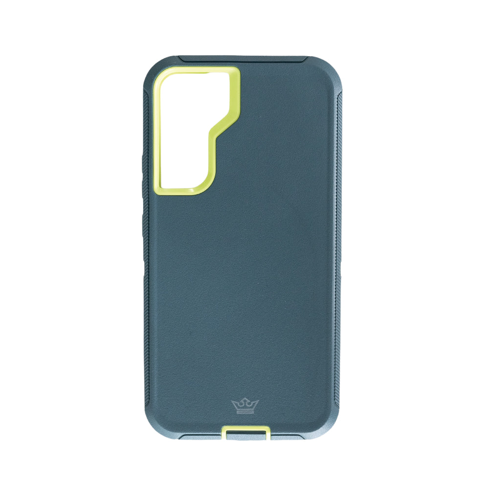 Estuche proteccion el rey defender samsung s22 plus color verde Shop name