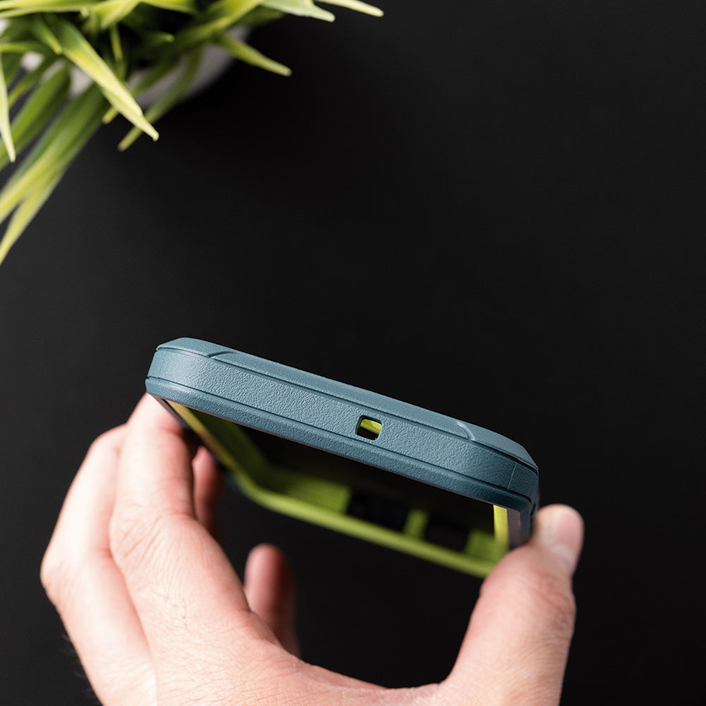 Estuche proteccion el rey defender samsung s22 plus color verde Shop name