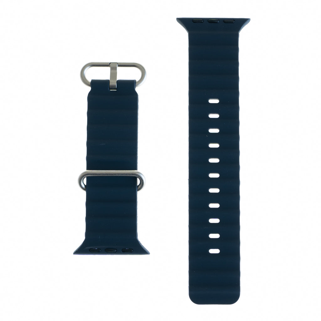 Accesorio el rey pulsera silicon ocean 42 / 44 / 49 mm negro Shop name