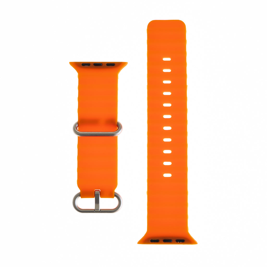 Accesorio el rey pulsera silicon ocean 38 / 40 / 41 mm naranja Shop name