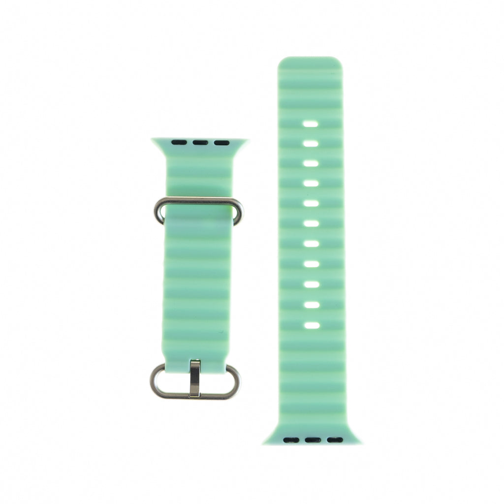Accesorio el rey pulsera silicon ocean 38 / 40 / 41 mm verde menta Shop name
