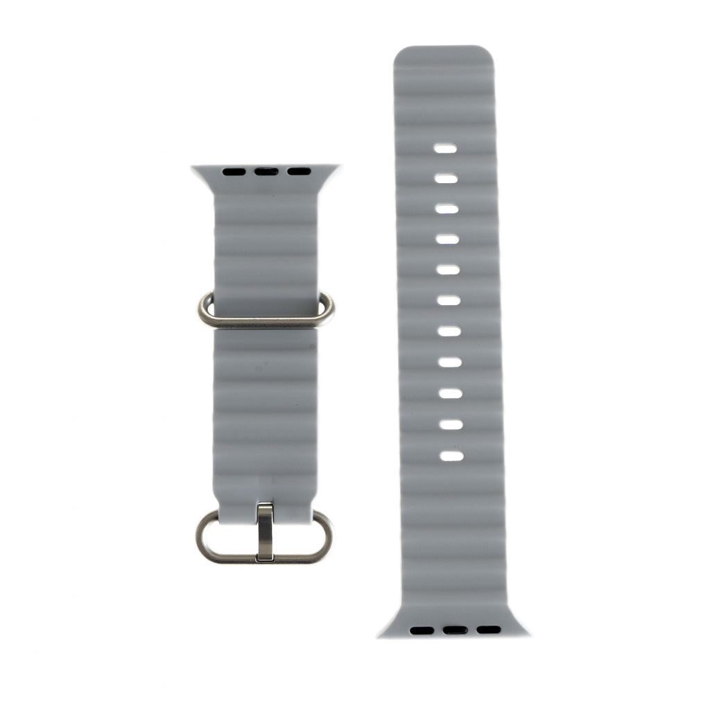 Accesorio el rey pulsera silicon ocean 38 / 40 / 41 mm gris claro Shop name