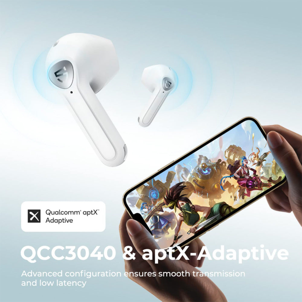 Audifonos soundpeats inalambrico air3 aptx adaptativo con cancelacion de sonido blanco  Shop name