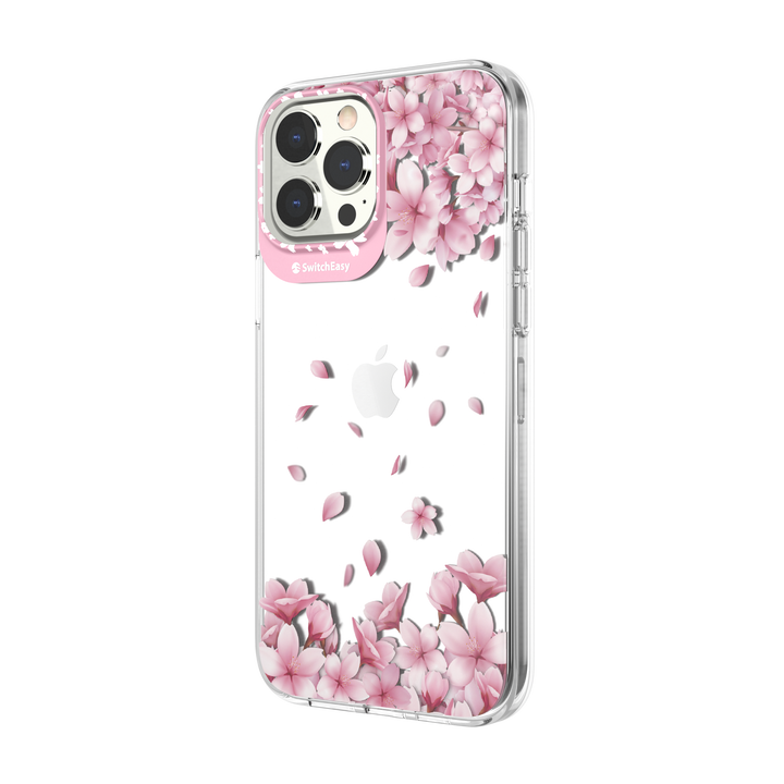 Estuche clasico switcheasy artist apple iphone 12 pro max / iphone 13 pro max color max sakura