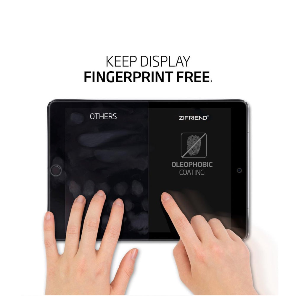 Protector pantalla zifriend vidrio templado 9h ultra + vidrio de camara con kit de intalacion ipad 9.7 (2017) Shop name