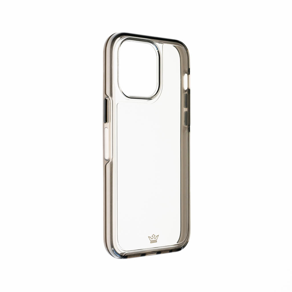 Estuche Transparente El Rey Symmetry para iPhone 14 Pro Max Gris Shop name