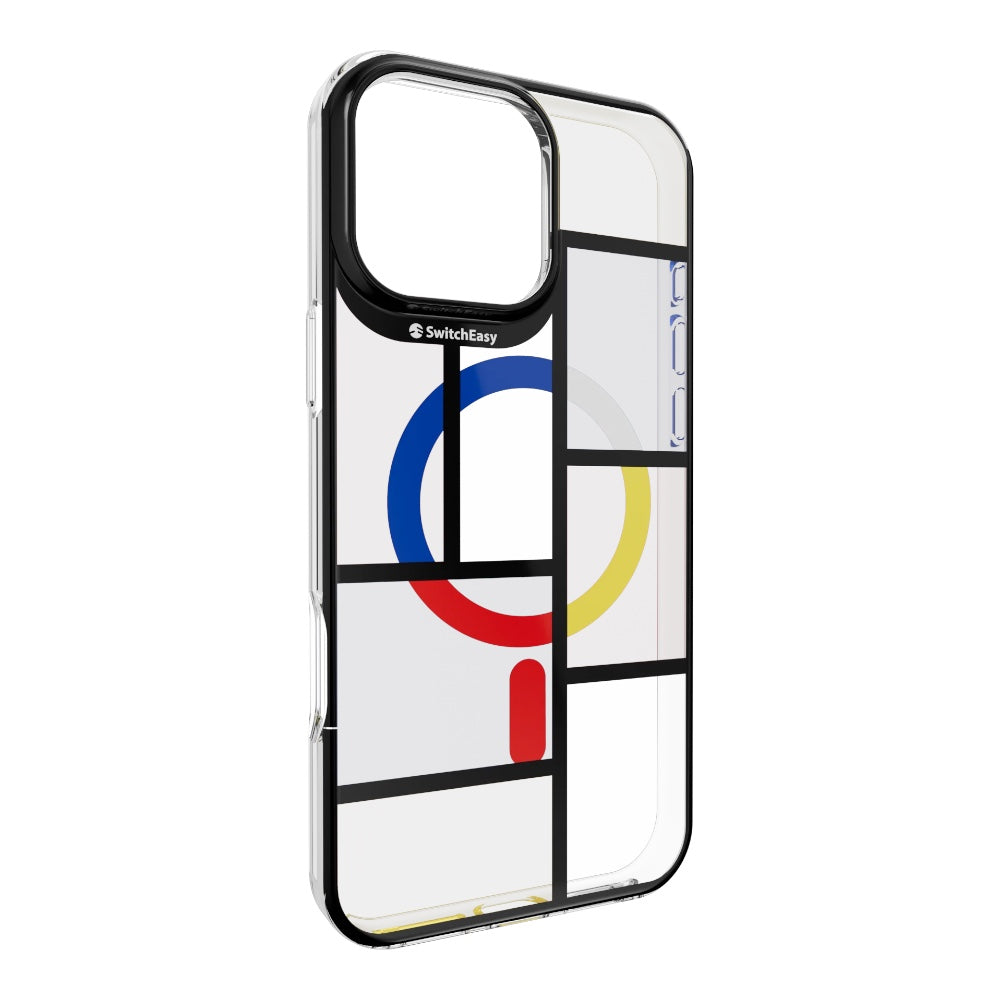 Estuche switcheasy artist iphone 16 pro max artist m 3d patterned shockproof case mondrian color multicolor Shop name