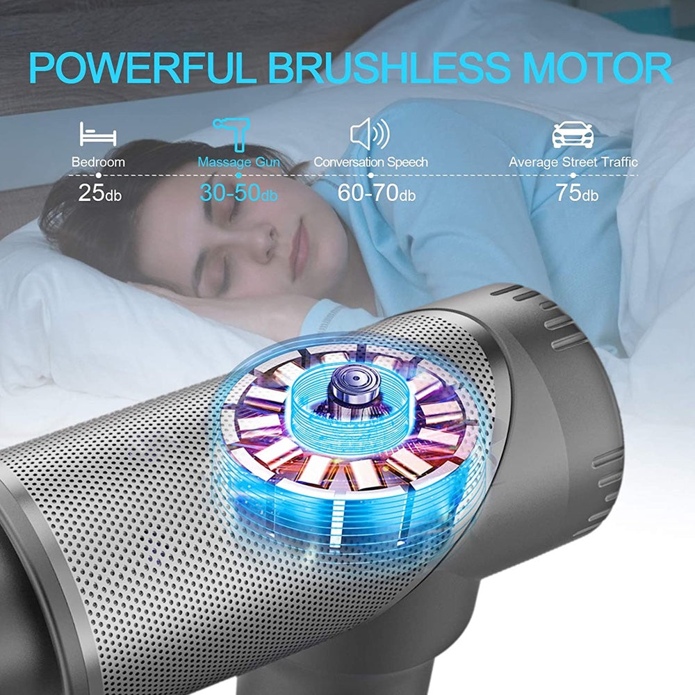 Otro jetbupistola de masaje con 5 punta y 11 velocidades / con pantalla touch profesional Shop name