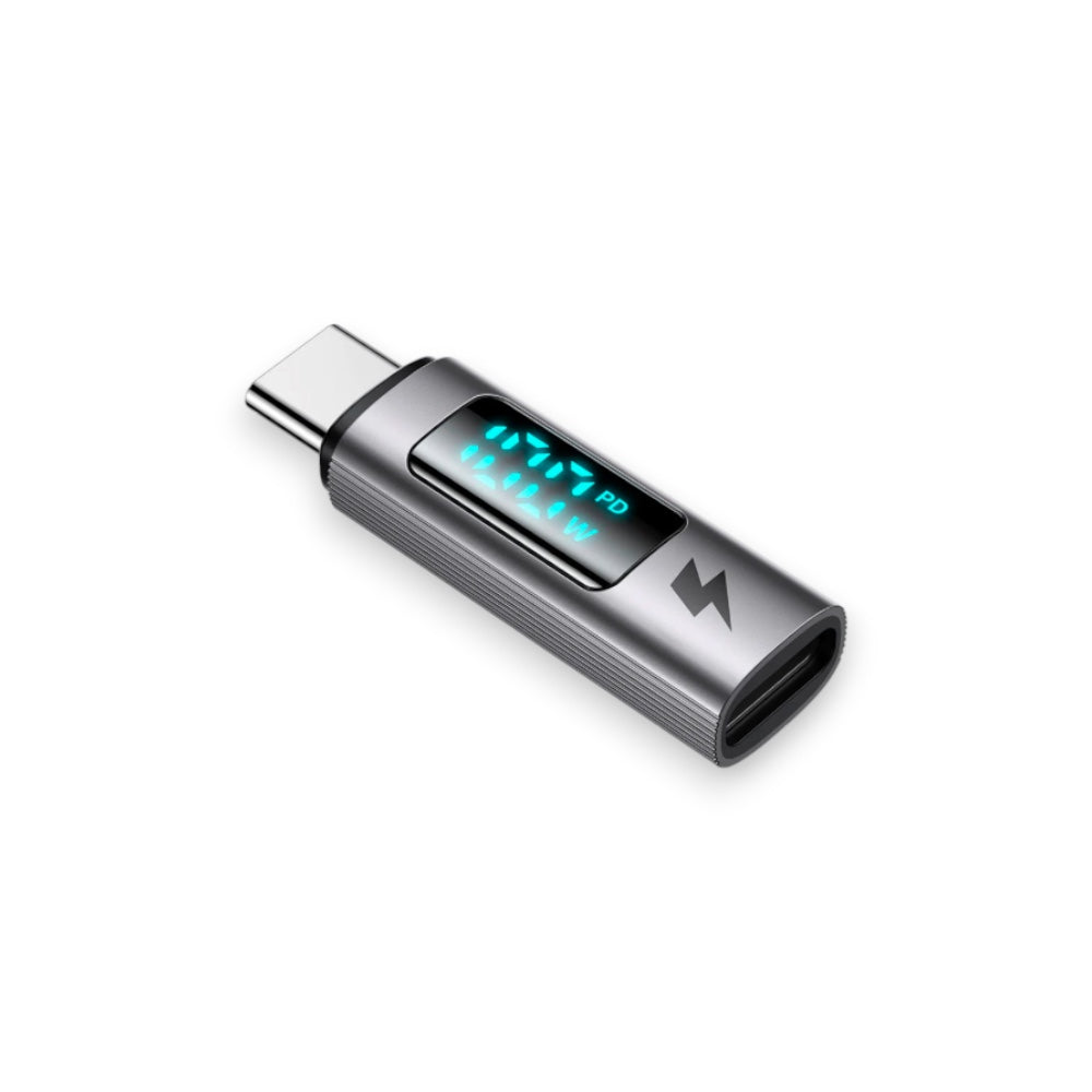 Accesorio mcdodo adaptador ca-6090 adaptador otg  usb-c a tipo-c color gris