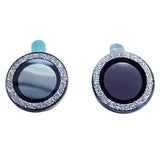 Accesorio el rey vidrio templado camara iphone 15 brillos color negro  Shop name