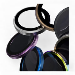 Accesorio mageasy vidrio templado camara iphone 16 lenz sapphire lens protector 2 lenses / 2 lenses large iridescent color multicolor  Shop name