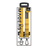 Accesorio mageasy strap 20 mm para cualquier celular color amarillo