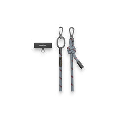 Accesorio switcheasy strap 8.3 mm para cualquier celular ( misty blue/red ) color azul  Shop name