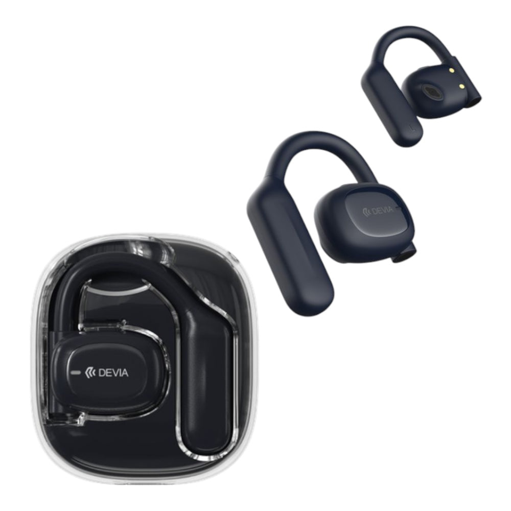 Devia EM043 OWS Ultra1 Open Wireless Earphone color black