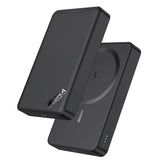 Bateria 1hora magsafe portatil magnetico inalambrico powerbank con cable usb-c 5000mah gar276  color negro  Shop name