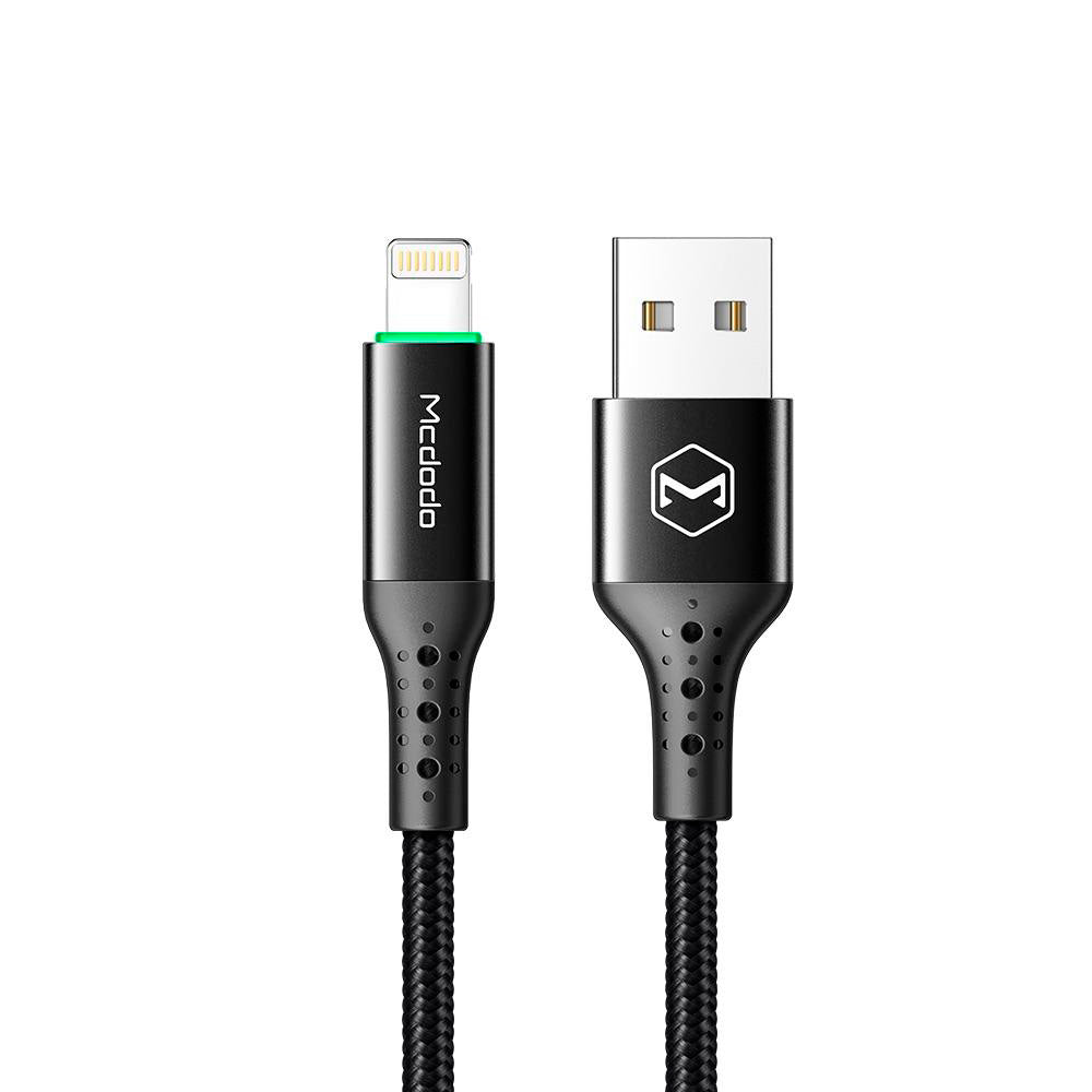 Ca-8063 auto power off fast charge usb a lightning cable 1.8m largo negro  Shop name