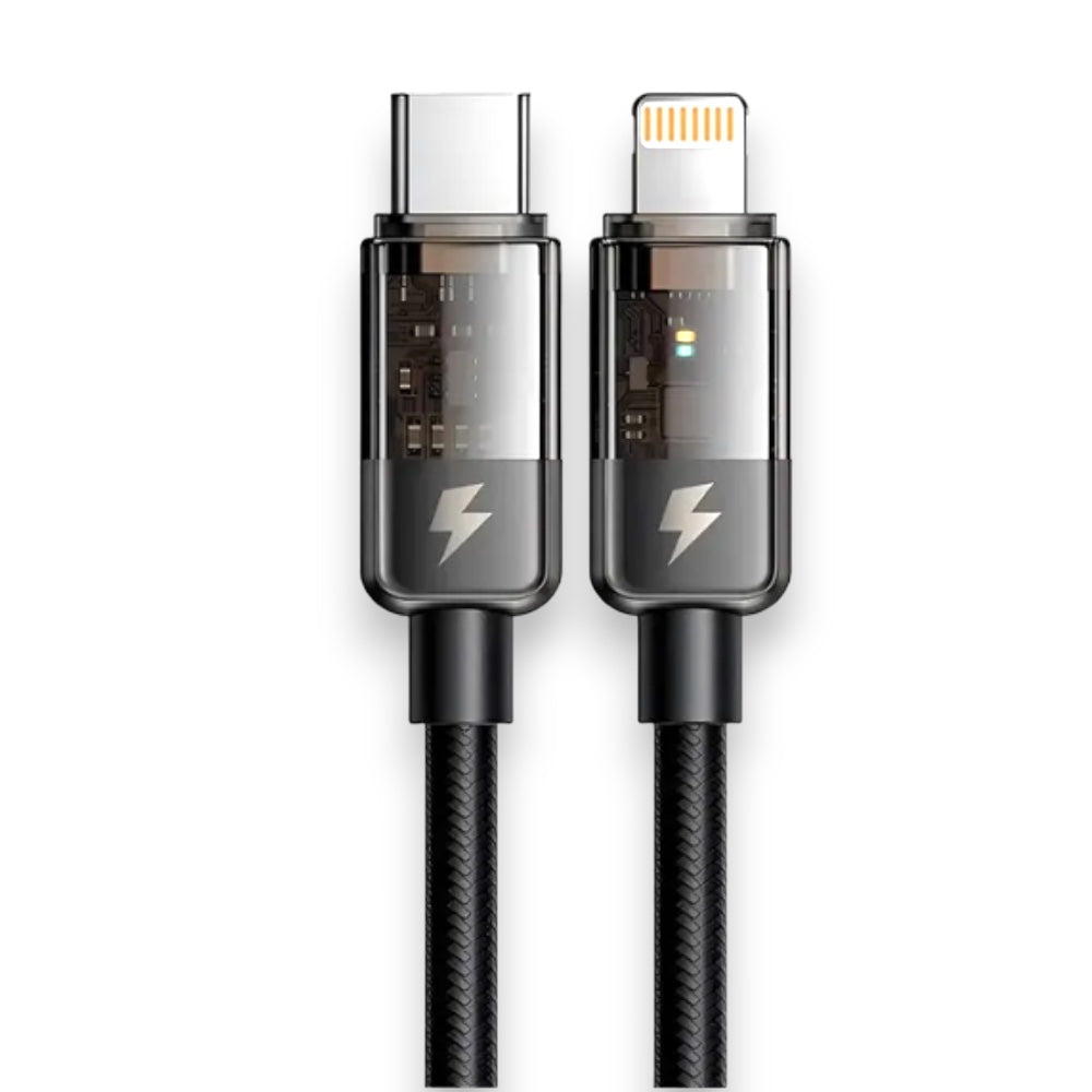 Cable mcdodo tipoc ca-3161 cabel usb-c to lightning, 36w, 1.8m color negro