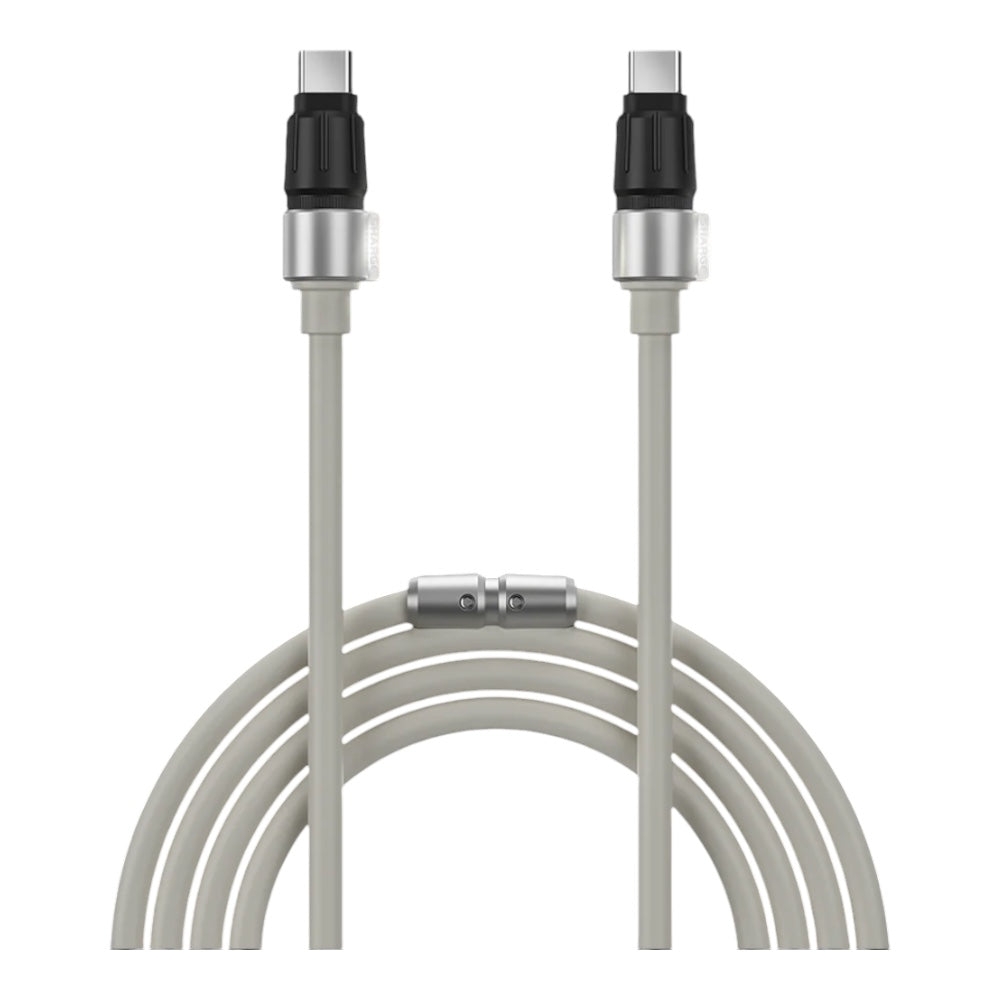 Cable sharge tipo c phantom cable c to c color blanco