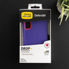 Estuche OtterBox Defender Samsung Galaxy S23 Plus Morado Rosado  Shop name
