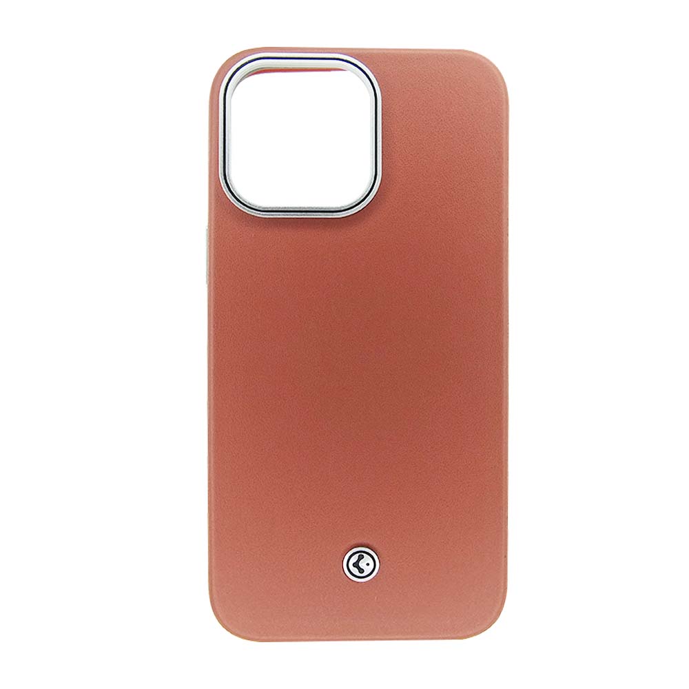 Estuche spigen magsafe iphone 14 pro enzo color caf_ claro