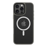 Estuche devia magsafe iphone 16 pino series magnetic shockproof case color gris/oscuro  Shop name