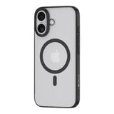 Estuche devia magsafe iphone 16 plus glimmer magnetic series case(pc) color negro  Shop name