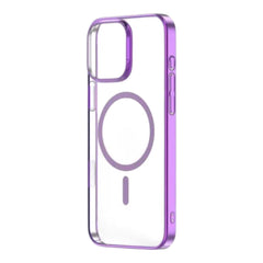 Estuche devia magsafe iphone 16 plus glimmer magnetic series case(pc) color fucsia  Shop name