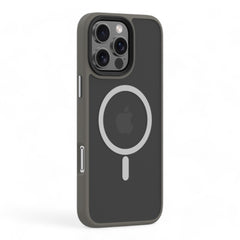 Estuche devia magsafe iphone 16 plus pino series magnetic shockproof case color gris oscuro  Shop name