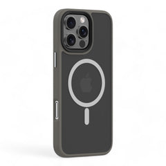 Estuche devia magsafe iphone 16 plus pino series magnetic shockproof case color gris oscuro  Shop name