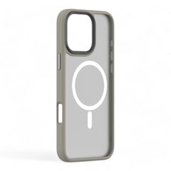 Estuche devia magsafe iphone 16 plus pino series magnetic shockproof case color gris oscuro  Shop name