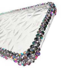 Estuche el rey marco iphone 12 pro max diamantes color transparente  Shop name