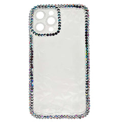 Estuche el rey marco iphone 13 pro max diamantes color transparente  Shop name
